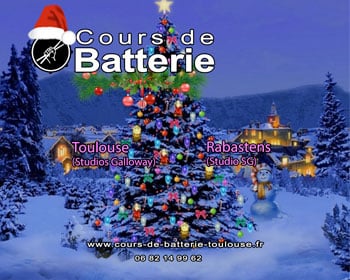 coupon cours de batterie à offir