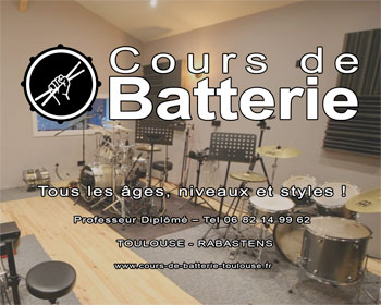 Nouveau local ecole batterie Rabastens